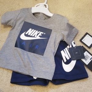 Baby Boys Nike TShirt and Shorts Set
